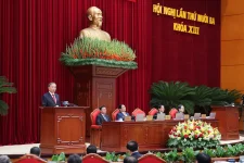 Tổng Bí thư Tô Lâm nhấn mạnh một số điểm trọng tâm trong số các nội dung Hội nghị làm định hư...webp